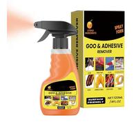 Spray removedor de pegamento, removedor de cinta líquida, 120 ml, removedor de pegamento multifuncional seguro para interiores de automóviles, elimina calcomanías, etiquetas, calcomanías