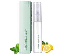 Spray reparador de lengua, spray reparador de lengua para la salud bucal, aerosoles que refrescan rápidamente el aliento, para lenguas blancas y boca seca, dos veces al día (1 pcs)