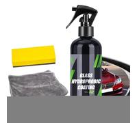 Spray repelente al agua del parabrisas - spray a prueba de lluvia del automóvil, fórmula de protección de lluvia | Solución de recubrimiento transparente, escudo resistente a la niebla, líquido potenc