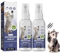 Spray repelente de arañazos para gatos, con aroma cítrico, protector de muebles para interiores y exteriores. Spray antiarañazos de acción rápida para mascotas, ideal para entrenamiento de comportamie