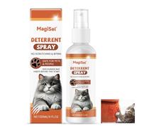 Spray repelente para gatos, spray disuasorio para gatos, spray antiarañazos para uso en interiores y exteriores, evita que los gatos rayen muebles, plantas, sofás, alfombras, cortinas, zonas