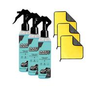 Spray Restaurador de Plásticos Multiusos y Eficiente para Autos, Aclarador de Plásticos para Autos, Recubrimiento Cristalino para Piezas de Plástico (3 Set)