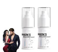 Spray Retardante de Larga Duración para Hombres, Spray Retardante Externo para Hombres, Potenciador para, Mejora la Calidad del Amor y Haz que ella te ame más (2 piezas)