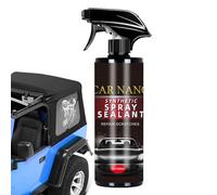 Spray Revestimiento Coche 500ml | Eliminador Nano Rayaduras Coche Resistente UV - Abrillantador De Alto Brillo Para Exterior Interior Parabrisas Faros