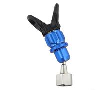 Spray sin aire para adaptador giratorio, protector de punta giratoria de 360 grados con fugas para kit de arandela de doble sellado, adaptador giratorio de aleación de aluminio para interfaz DN20