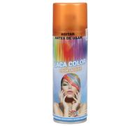Spray Temporal con Color para Cabello - Efecto Vibrante, Fácil Lavado, Apto para Todos los Tipos, Secado Rápido, Ideal para Fiestas y Eventos, 125ml (Color Bronce, 1 unit)