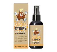 Spray ultra fuerte para pedos, 60 ml, accesorio divertido de caca, spray para pedos, estado líquido, apto para adultos, niños, fiestas, hween, peces de abril, niños y niñas