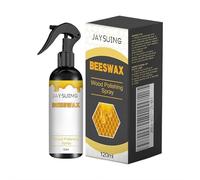 Spray y restaurador de cera de abeja natural, pulidor y limpiador de muebles de cera de abejas para madera, sala de estar, cocina, muebles y suelos de madera, no tóxico y ecológico