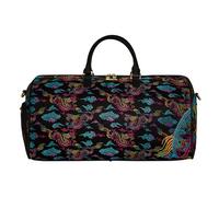 Sprayground Embroidered Dragon Bolsa de viaje Weekender 52 cm multicolor