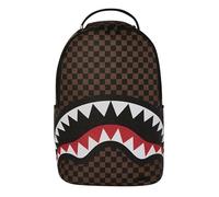 Sprayground Mochila 'CHECK 2 EMBOSS' marrón / rojo / negro / blanco One Size marrón / rojo / negro / blanco