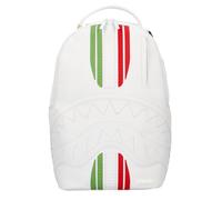 Sprayground Italy Racing Stripes White Mochila de día 46 cm Compartimento para el portátil blanco