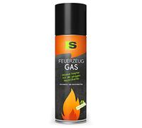 Spraytive 1 x 500 ml de gas para encendedor para rellenar, gas butano | Boquilla de metal con 5 boquillas para cada válvula común: puro n-butano como gas para encendedor, flambeo y quemador de