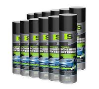 Spraytive 12 x 500 ml Power Diseiser - Spray descongelante para ventanas y cerraduras de coche - Descongelante actúa en segundos hasta -20 °C - Protege el material - retrasa la regeneración de hielo