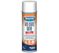 Sprayway Spray antiestático sin residuos, reduce la adherencia estática, elimina los golpes estáticos, 6 onzas