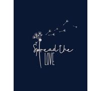Spread the Love: College Ruled Field Line Notebook