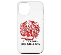 Spread Those Pages Good Girl I Look Better Bent Over a Book Carcasa para iPhone 12/12 Pro