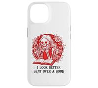 Spread Those Pages Good Girl I Look Better Bent Over a Book Carcasa para iPhone 14