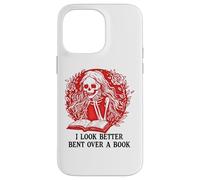 Spread Those Pages Good Girl I Look Better Bent Over a Book Carcasa para iPhone 14 Pro Max