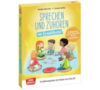 Sprechen und Zuhören im Erzählkreis. 30 Bildkarten mit Erzählspielen für die Grundschule: Erzählkompetenz für Kinder von 6 bis 10. Wortschatzarbeit und freies Reden lernen