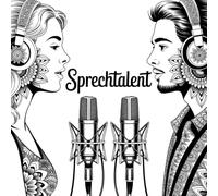 Sprechtalent: Das Ausmalbuch für Hörbuch - und Synchronsprecher/innen. Zur liebevollen Motivationsförderung und Entspannung, wenn mal wieder alles zur Herausforderung wird.