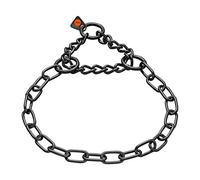 Sprenger - Collar de Perro con Cadena de tracción de 3 mm, Acero Inoxidable, para Razas de Perros de Pelo Corto y Largo, hasta 55 kg, 55 cm, Color Negro
