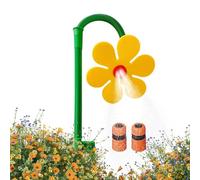 Sprentes de Margarita Loca, rociadores de Flores Bailando con Pipa de Agua, Juguete de rociador de jardín de jardín Divertido para Perros para niños Jugando, Equipo de riego para área Grande