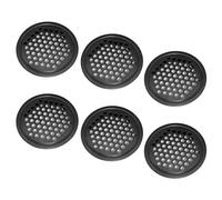 SPRHR 6 Pezzi Rejilla Ventilacion Redonda, Rejilla Acero Inoxidable 60mm, Rejillas de Ventilacion, Ventilato, No es Fácil de Aflojar, Adatto per Mobili da Cucina, Armadi, Bagni e Anche Dispense