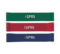 SPRI Juego de 3 Mini Bandas de Bucle, Bandas de Resistencia Ligeras, Medianas y Pesadas para Entrenamientos de la Parte Inferior del Cuerpo, tonificación de los músculos y Ejercicio