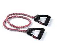 SPRI Trenzado Xertube Banda de Resistencia Ejercicio Cuerdas, Rojo y Gris
