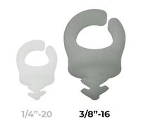 Sprig paquete de 3 (3/8 -16) Gestión Brilla en la oscuridad