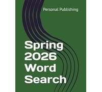 Spring 2026 Word Search