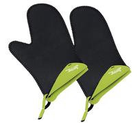 Spring 2094055202 Grips - Guantes de cocina cortos (1 par), color verde claro