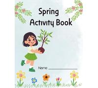 Spring Activity Book For Kids