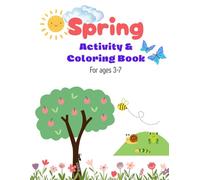 Spring Activity & Coloring Book