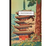 Spring at Daigoji Temple Notebook: A5 Lined Notebook | Japanese Art Stationery