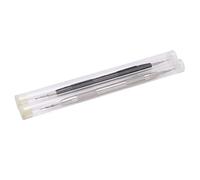 Spring Bar Tool Heavy Duty Stainless Steel Double Tip Watch Band Remover Repair Tool for Professional Watchmakers and Enthusiasts Silver Black 2 Pieces