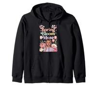 Spring Bloom Muse Arte Estético Floral Sudadera con Capucha