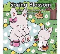 Spring Blossom: Simple & Cute Coloring Book