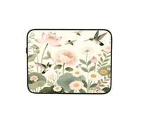 Spring Botanical Birds - Funda para ordenador portátil, tablet, maletín para el trabajo, 38,1 cm