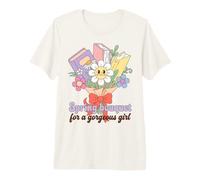 Spring Bouquet for a Gorgeous Girl Book Lover Camiseta Premium