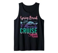 Spring Break Cruise Squad 2026 Family Trip Vacation Matching Camiseta sin Mangas