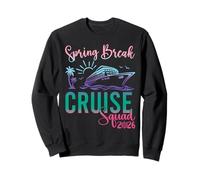 Spring Break Cruise Squad 2026 Family Trip Vacation Matching Sudadera