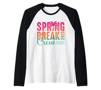 Spring Break Squad 2026 Summer Vacation Family Matching Camiseta Manga Raglan