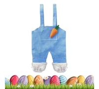 Spring Celebration Tote - Egg Hunt Bag for Party | Sturdy Canvas with Colorful Print, Portable Handheld Pouch Organizes Sweets Snacks Toys for Seasonal Holiday Activities 18.11x9.84 in