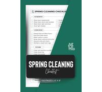 Spring Cleaning Checklist: Organize, Declutter, and Deep Clean Your Home with Seasonal Chore Planner | A5