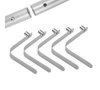 Spring Clips, 5 Pieces V Shape Positioning Clamps, Tent Pole Fasteners