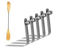 Spring Clips - Tent Pole Fasteners for Outdoor Use | Metal Construction with Strong Grip, V Shape Positioning Pins, Secures Canopy Awning Kayak Boat Tubes for Camping Hiking and Backyard Adventures