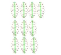 Spring Coil Fishing Feeder Tackle, Innovative Coil Inline Metal Bait Thrower Fishing Feeder Portable para Atraer Les Plus Gros Poisson para la pesca (M)