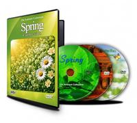 Spring Collection 3 DVD Set: Relaxing Nature Scenery with Butterflies, Flowers, Forests & Waterfalls