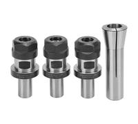 Spring Collet Chuck Set R8 3/4 Premium Aley Steel Workholder Grabado de grabado con 3 varillas de extensión para máquinas de grabado de tallado Soporte de herramientas de alta